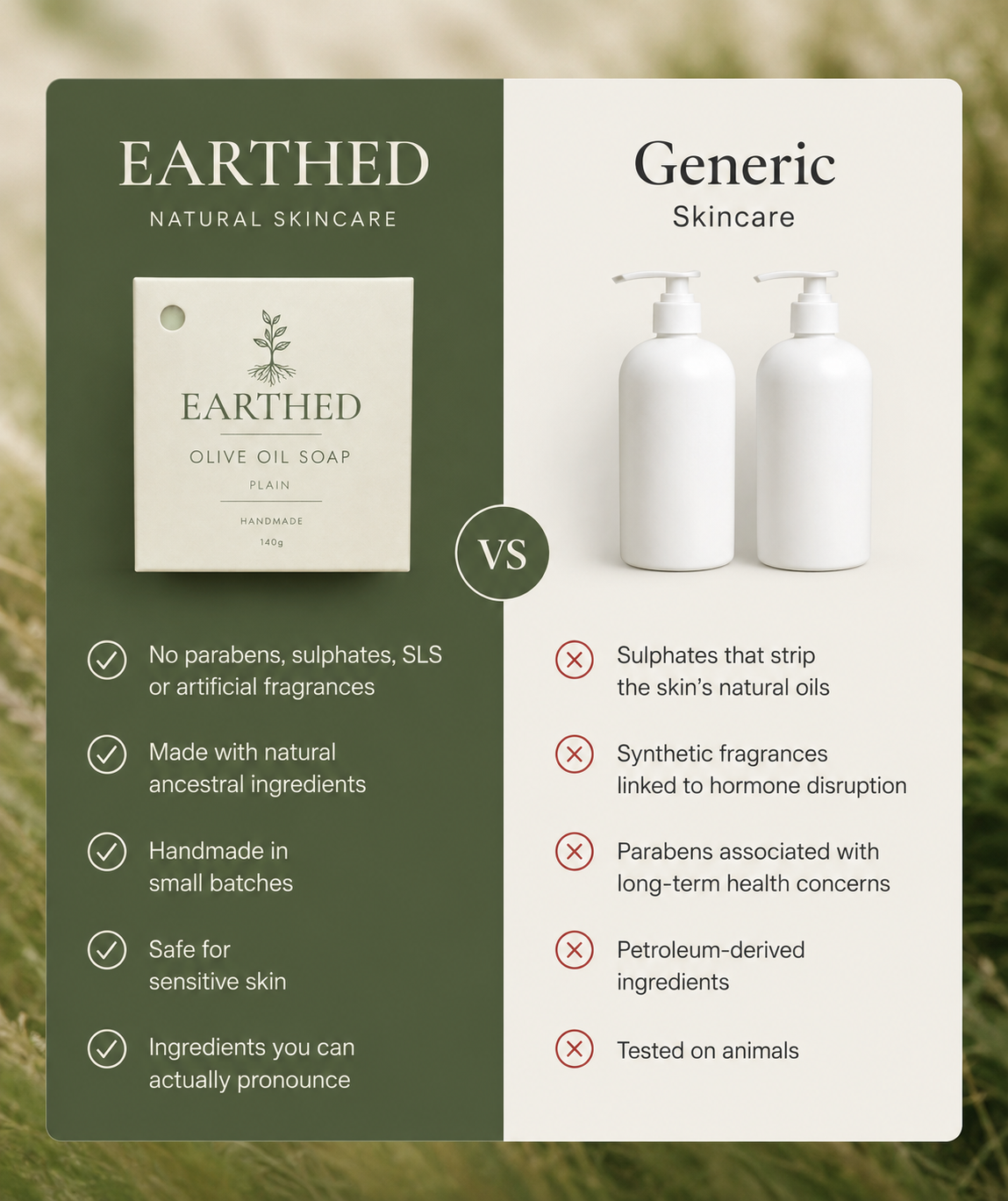 Soap comparison